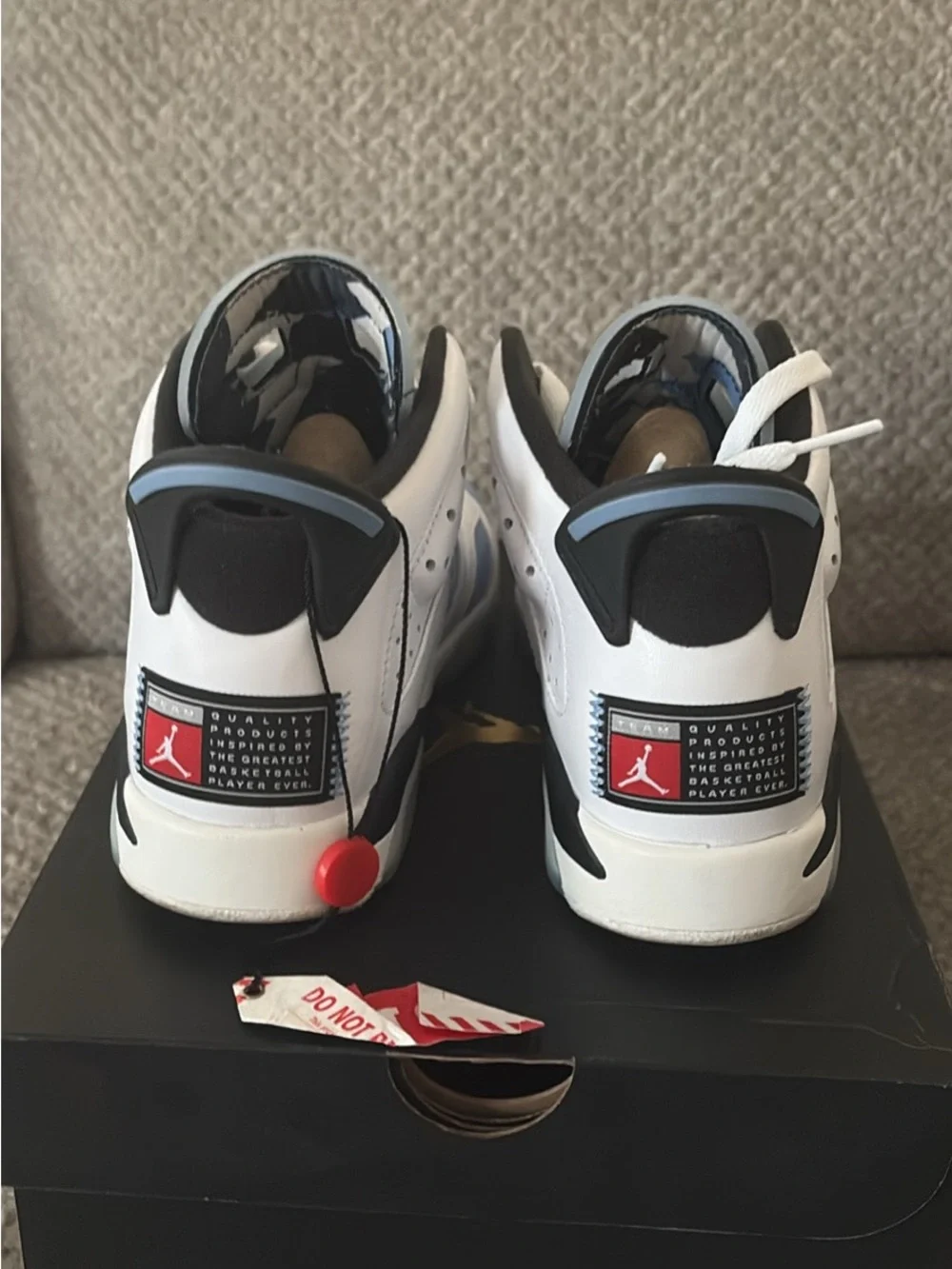 Jordan Air Jordan 6 Retro (GS) University Blue Navy/Black Sneakers